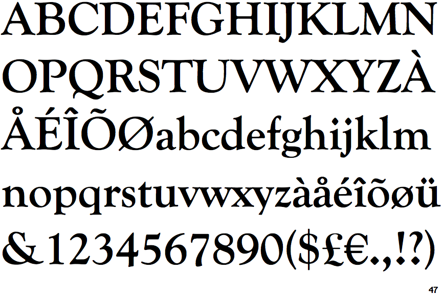Monotype Goudy Old Style Bold