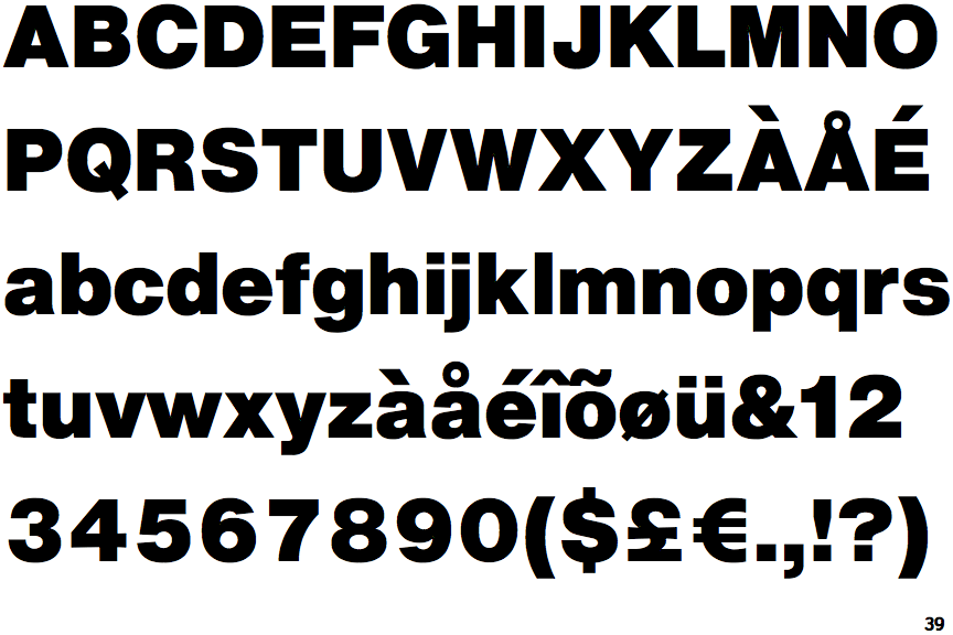 Helvetica Now Text Black