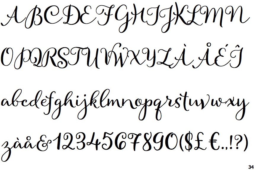 Allegretto Script