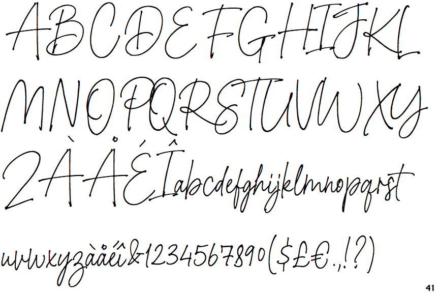 Beautiful Minds Script Pen