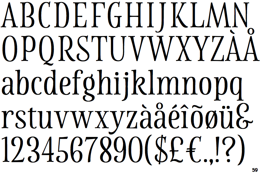La Parisienne Serif