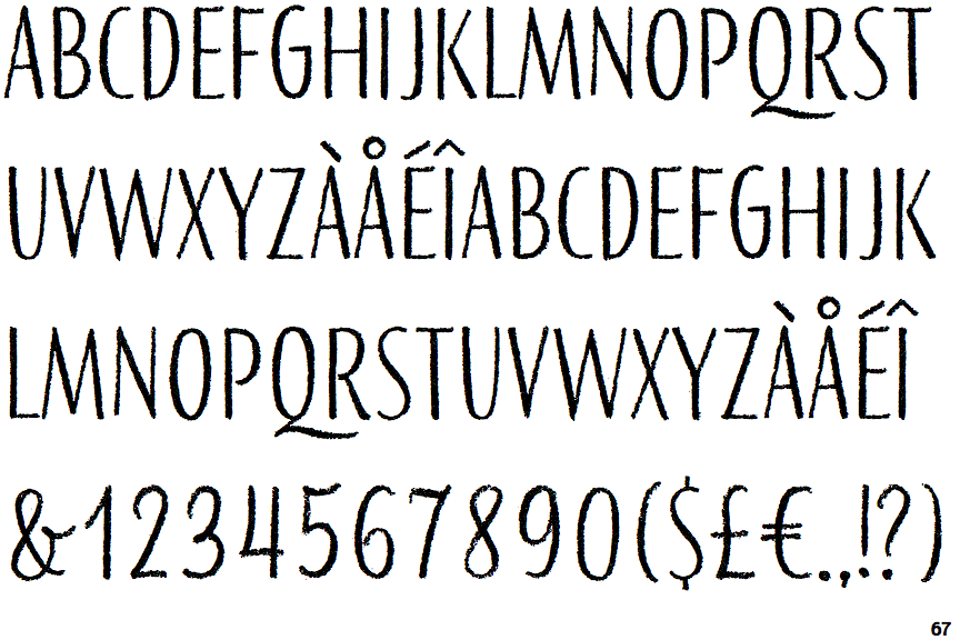 Palomino Sans One Rough