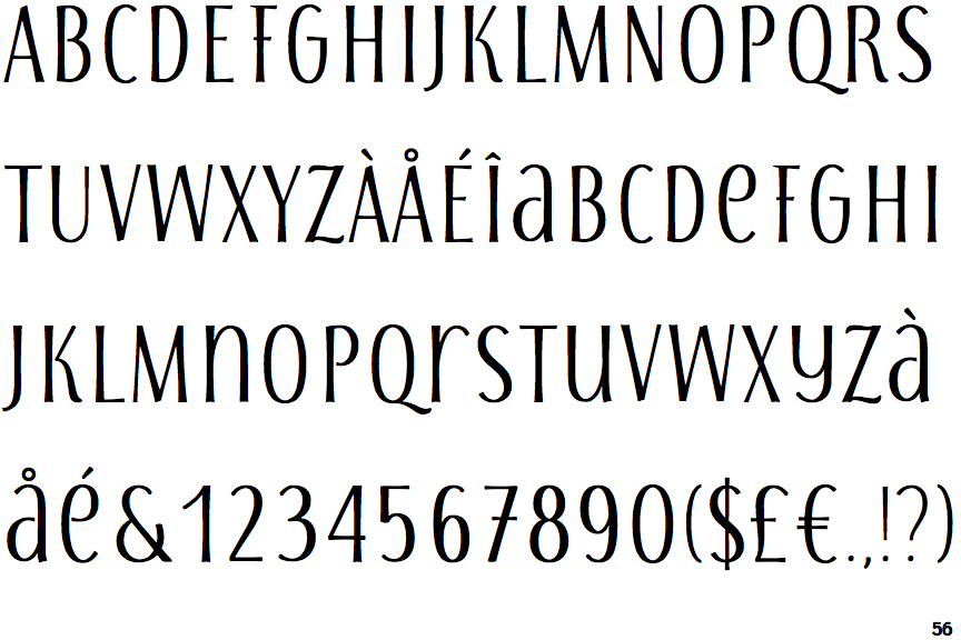 Storyteller Sans Extra Condensed Contrast