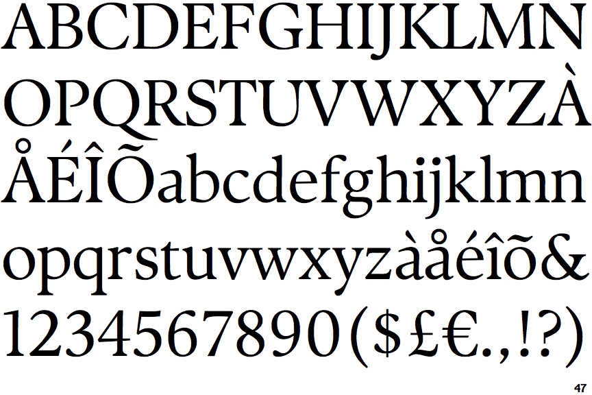 The Youngest Serif Display