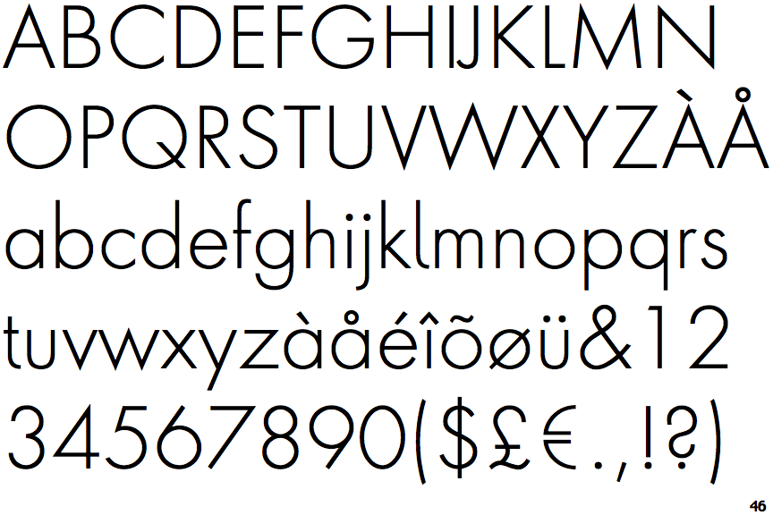 Futura ND Alternate Light