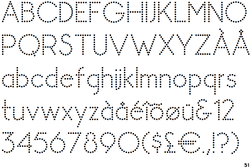 Dot Com Font