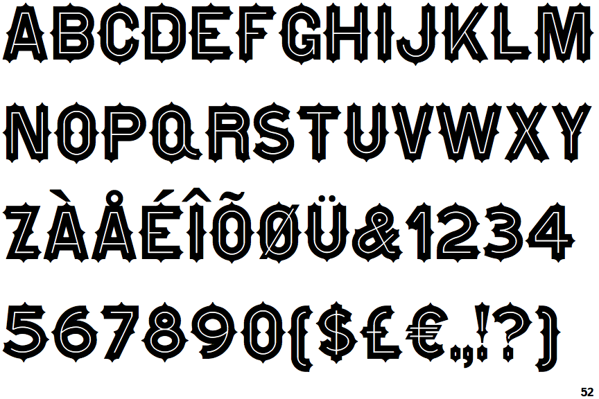 Identifont Falfurrias NF