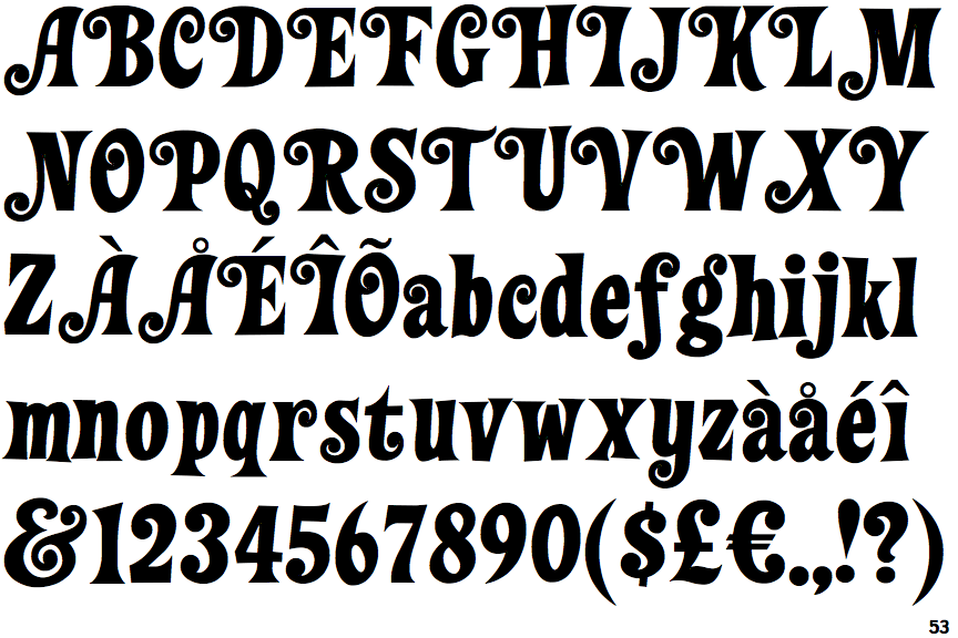 Identifont - Loo Snoo Roman NF