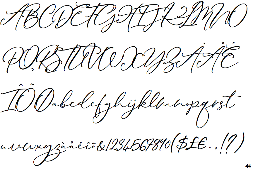 Identifont Stay Classy