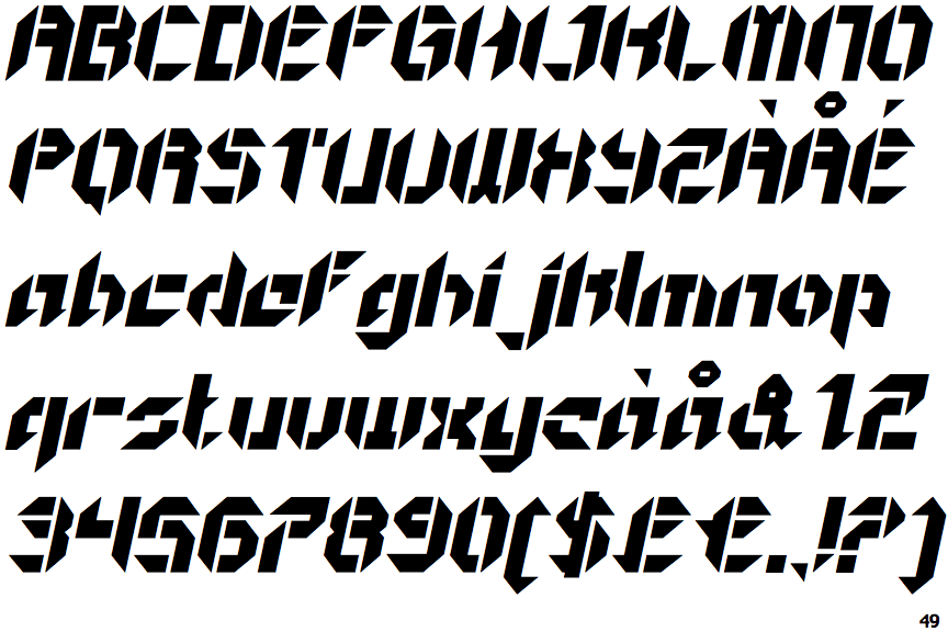 GetaRobo Open Italic