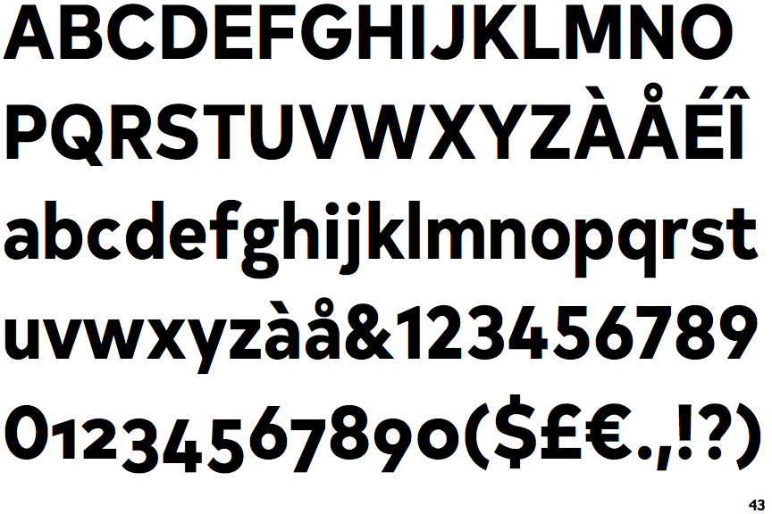 Identifont Typold Condensed Bold