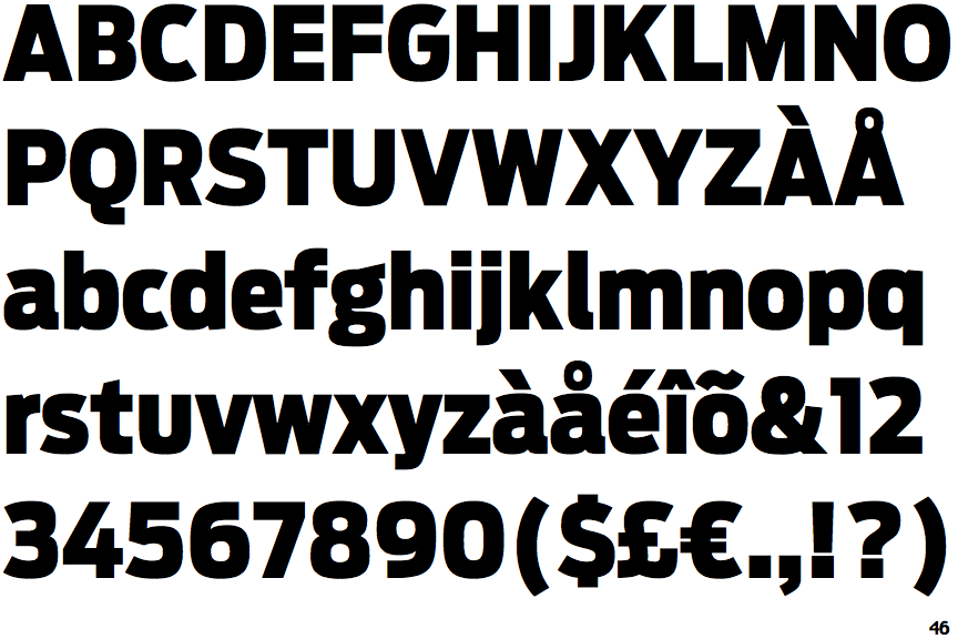 Ff Good Pro Cond Black Font