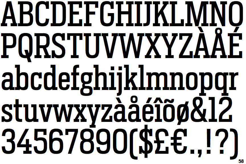 Heron Serif Condensed