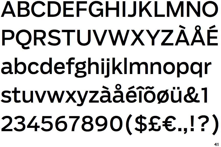 Identifont Salvo Sans