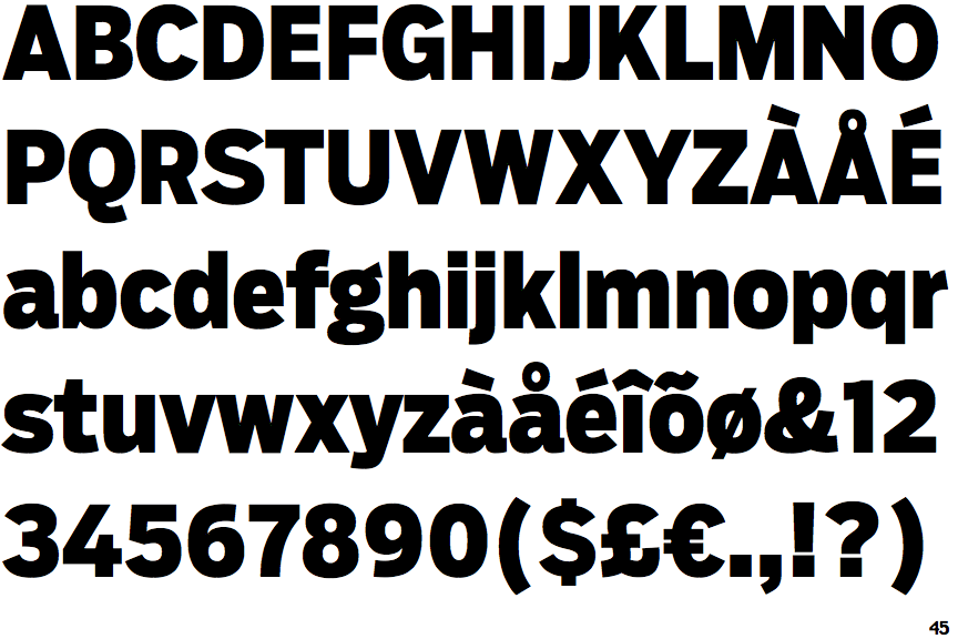 Salvo Sans Condensed Black