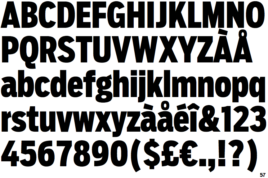 Salvo Sans Extra Condensed Black