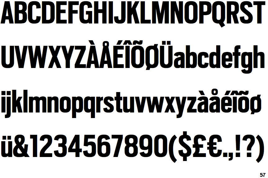 Scout Condensed Bold