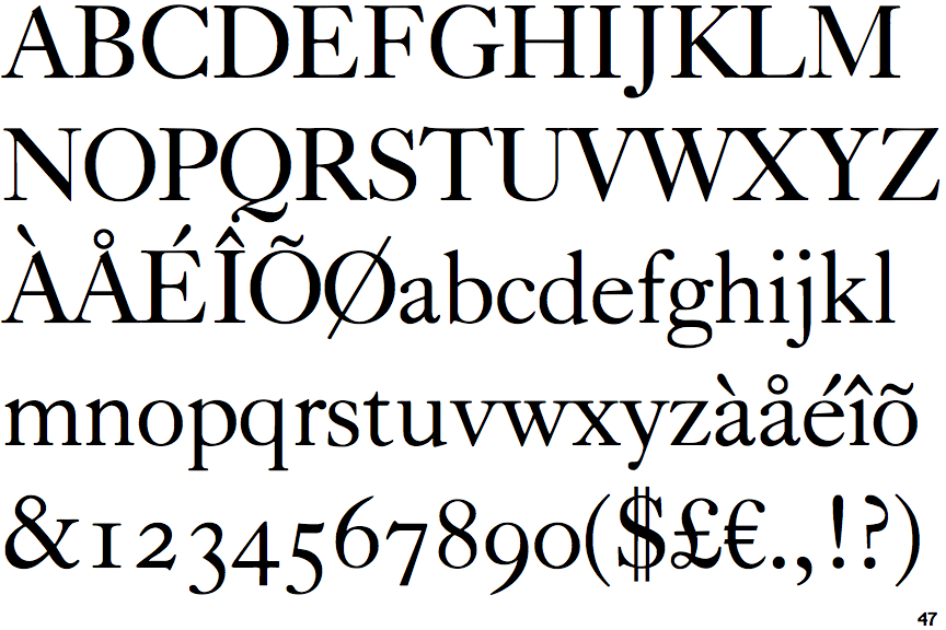 Caslon Classico