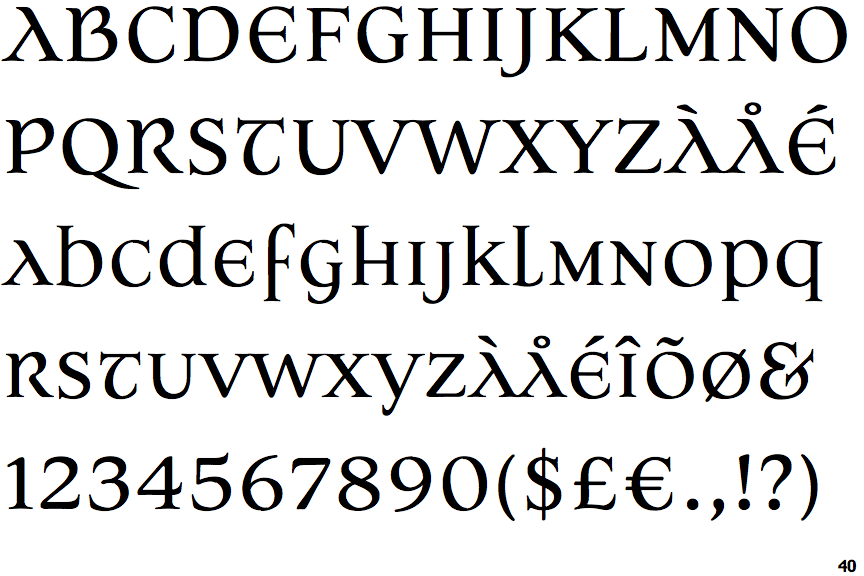 Identifont Jana Thork Pro