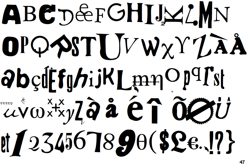 Dada Letter Design Dada Letter Design