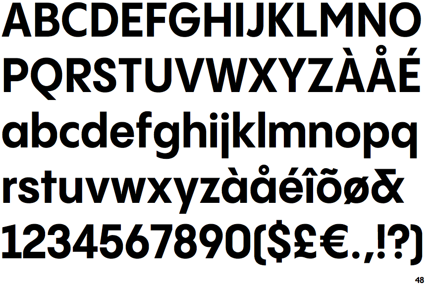 Pangram Sans Compact Bold