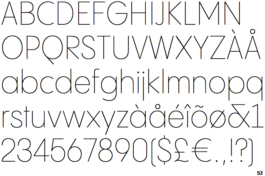 Pangram Sans Rounded Compact Thin