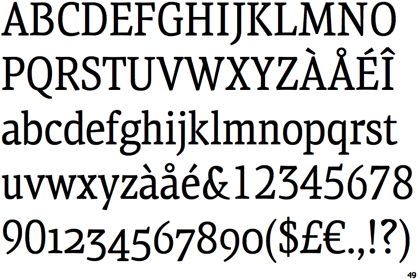 PF Centro Serif Extra Condensed