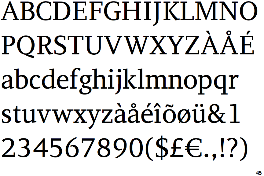 PF Diplomat Serif