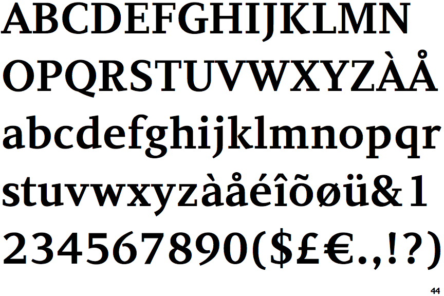 PF Diplomat Serif Bold