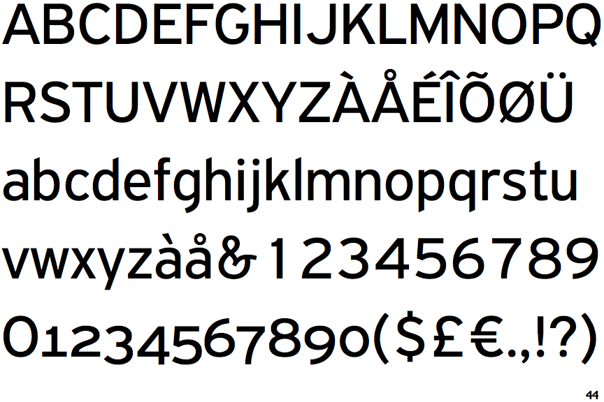 PF Highway Sans