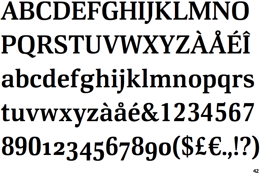 Deca Serif Bold