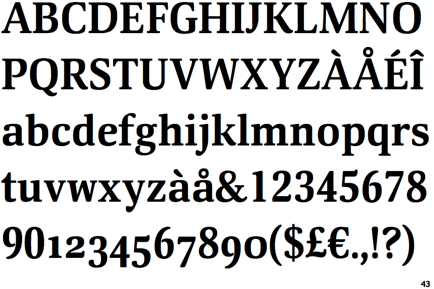 Mellow Serif Bold