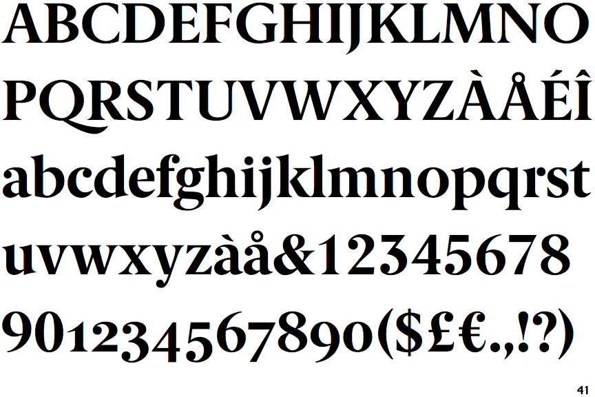 Berlingske Serif Bold