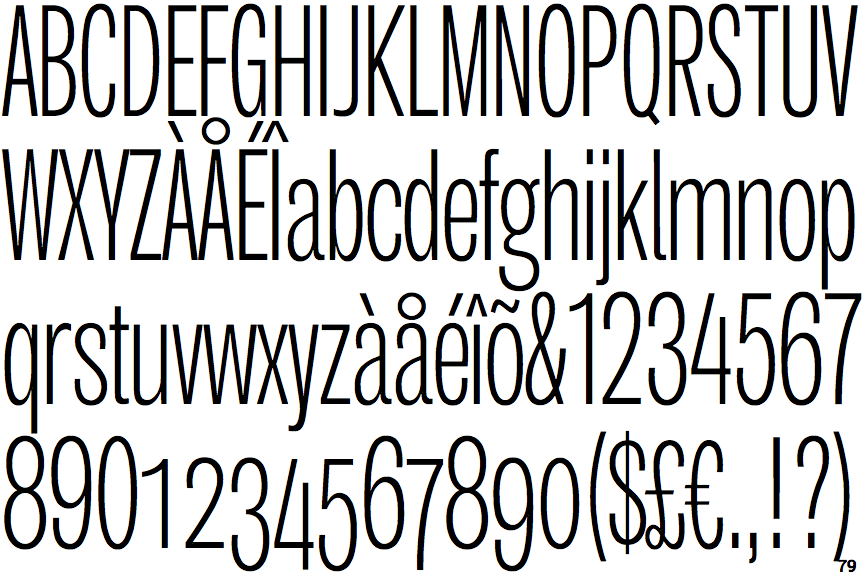 Air Pro Extra Condensed Thin