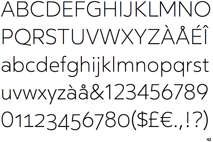 Clear Sans Extra Thin