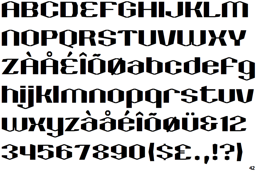 Identifont - Eva (Positype)