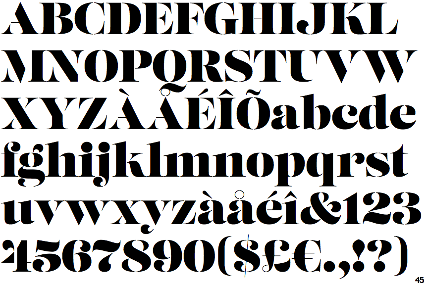 Lust Stencil Display