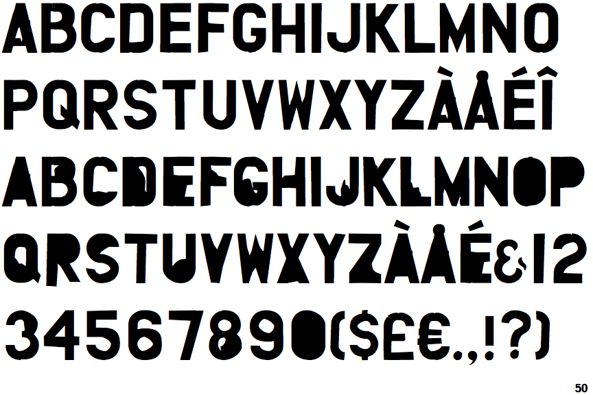 Identifont REM Tourfont