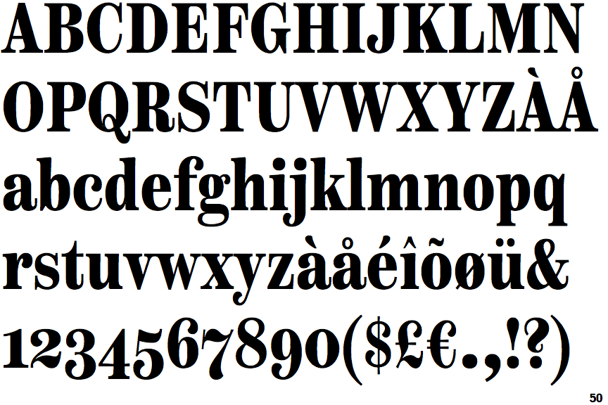 Scotch Text Compressed Bold