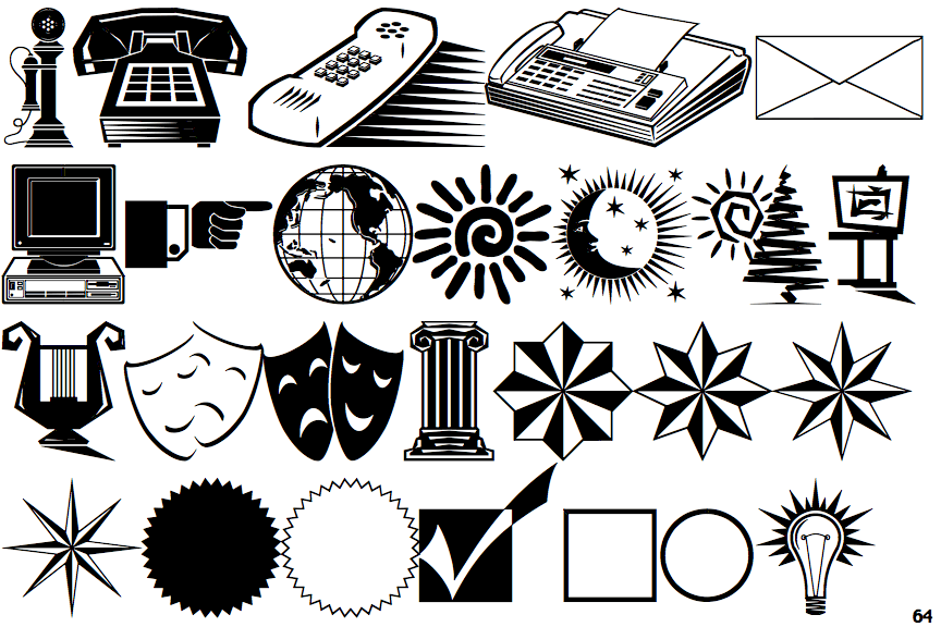 Polytype Business Icons One