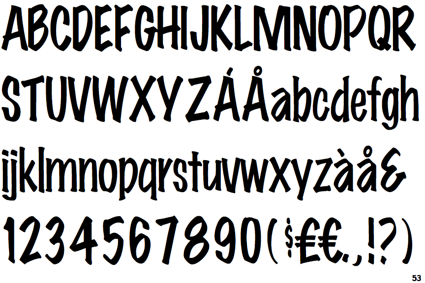 wichita black font
