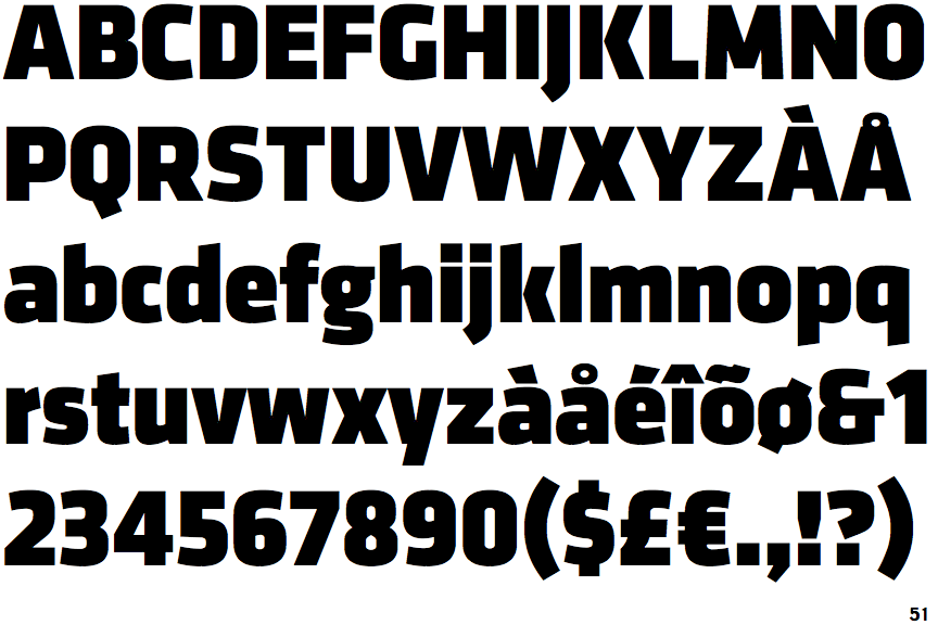Klavika Bold OpenType Free OpenType Font
