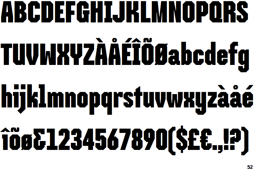 Kreuz Condensed Bold