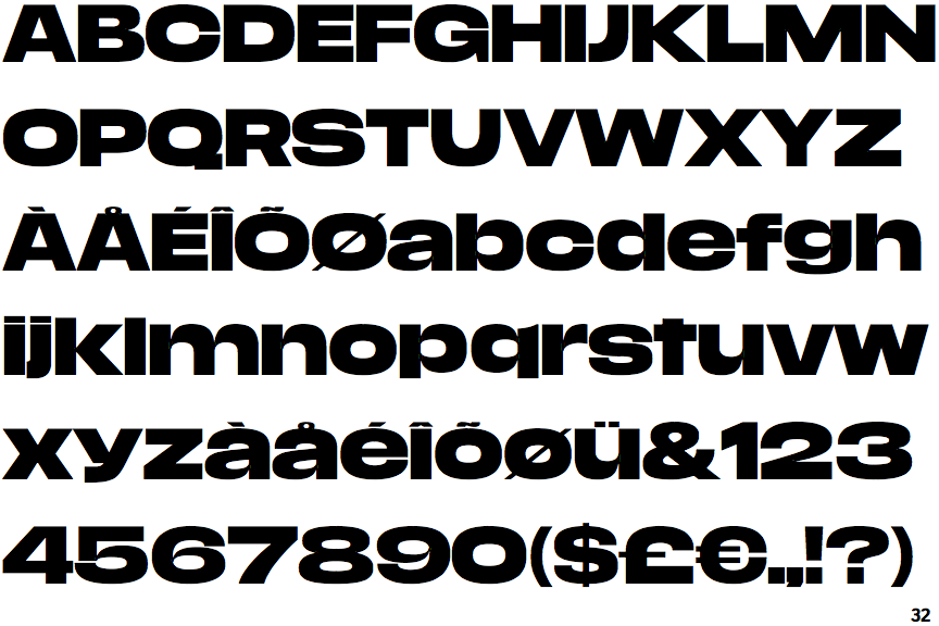 Media Sans Extended Black