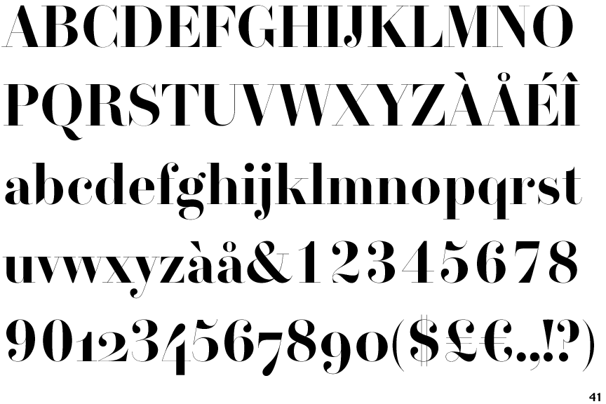 Trianon Grande Bold