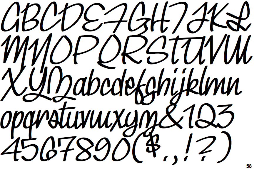 ⍨⃝ *ページ Identifont - East Side NDP
