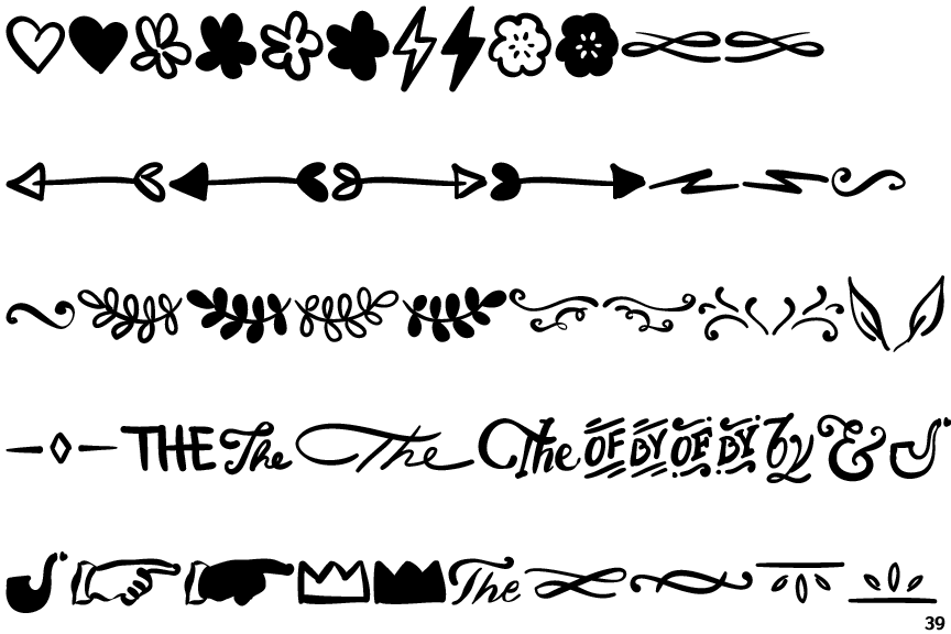 Maya Script Ornaments