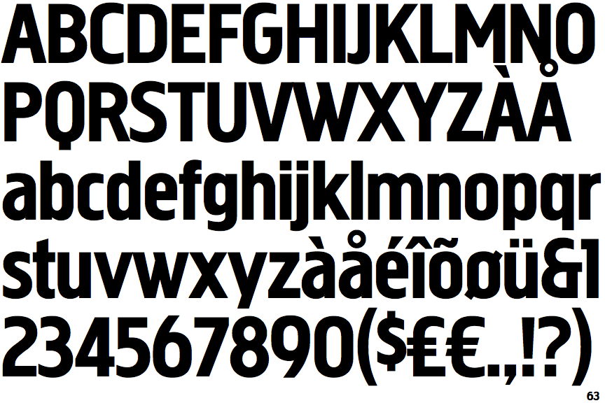 Identifont Megaphone