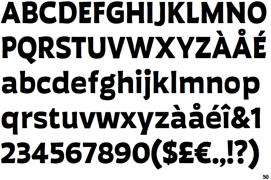 Auster Rounded Bold