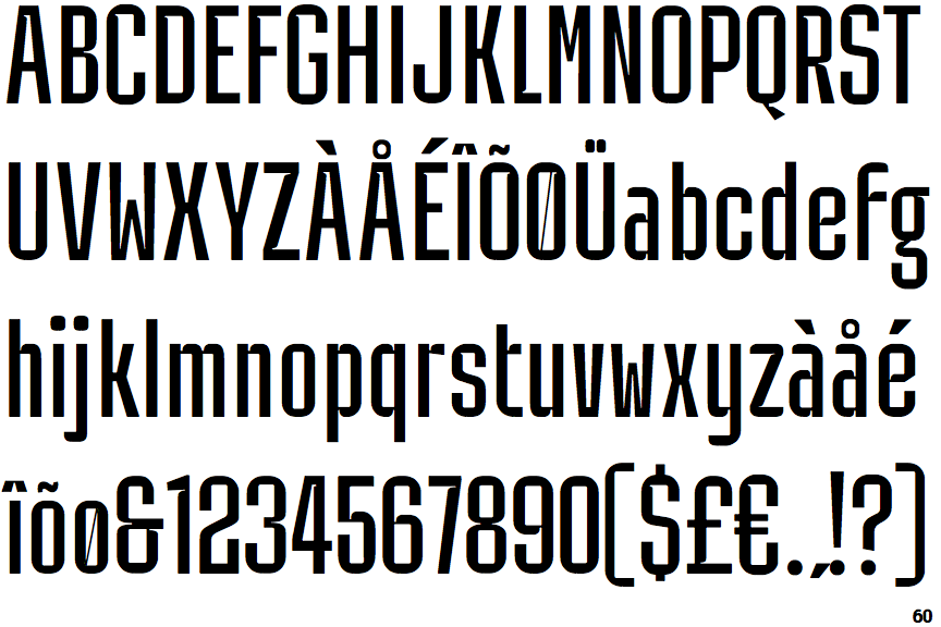 Industria Sans Condensed Light